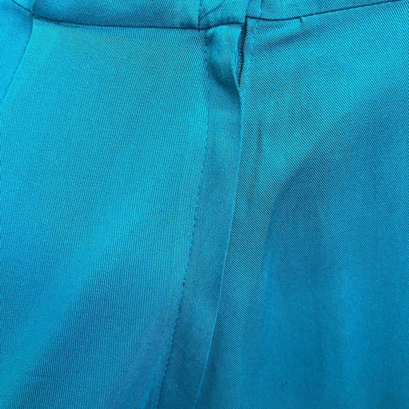 RABBIT RABBIT RABBIT Vintage 1980’s Belted Dress Teal - Picture 8 of 16